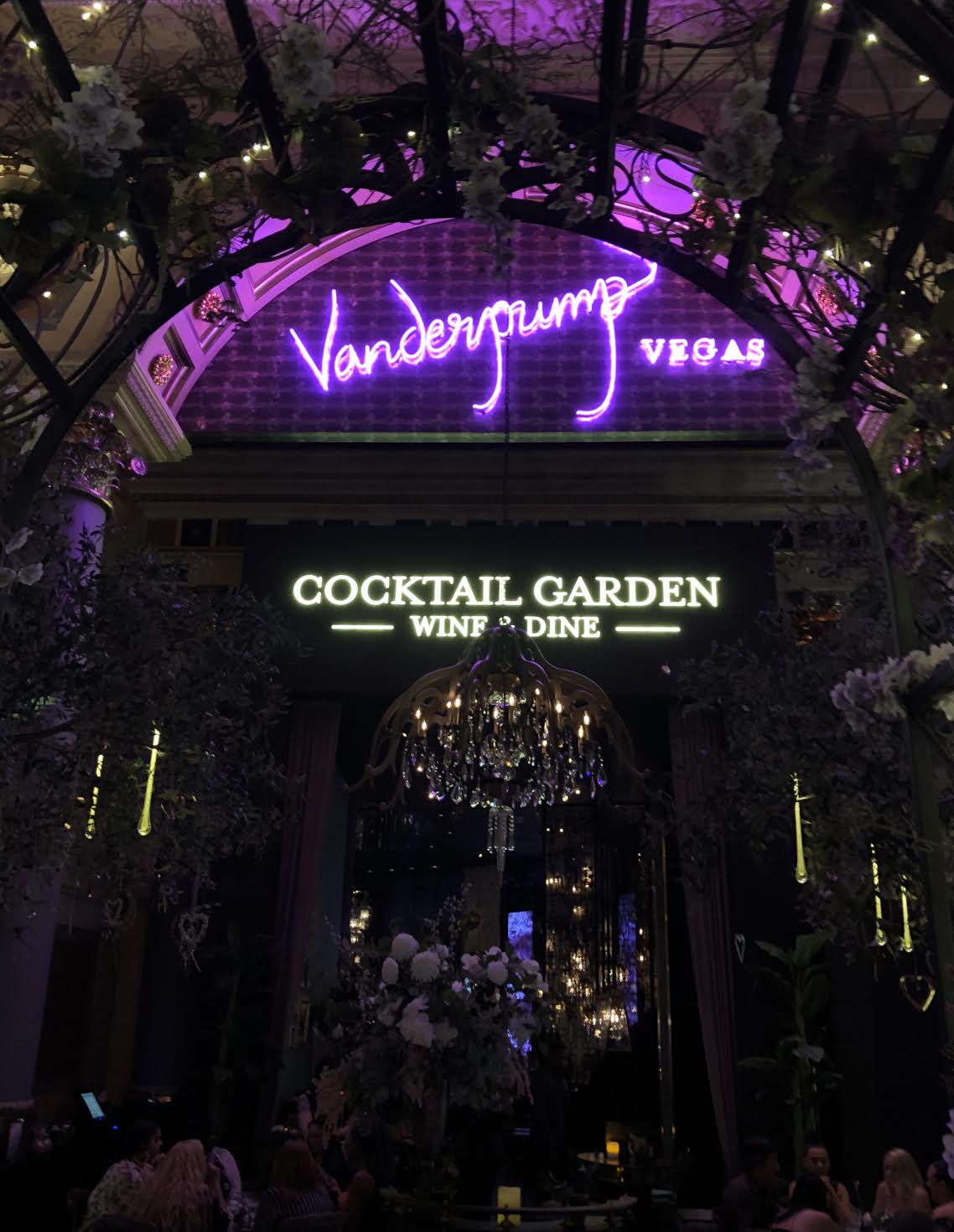 menu - Picture of Vanderpump Cocktail Garden, Las Vegas - Tripadvisor